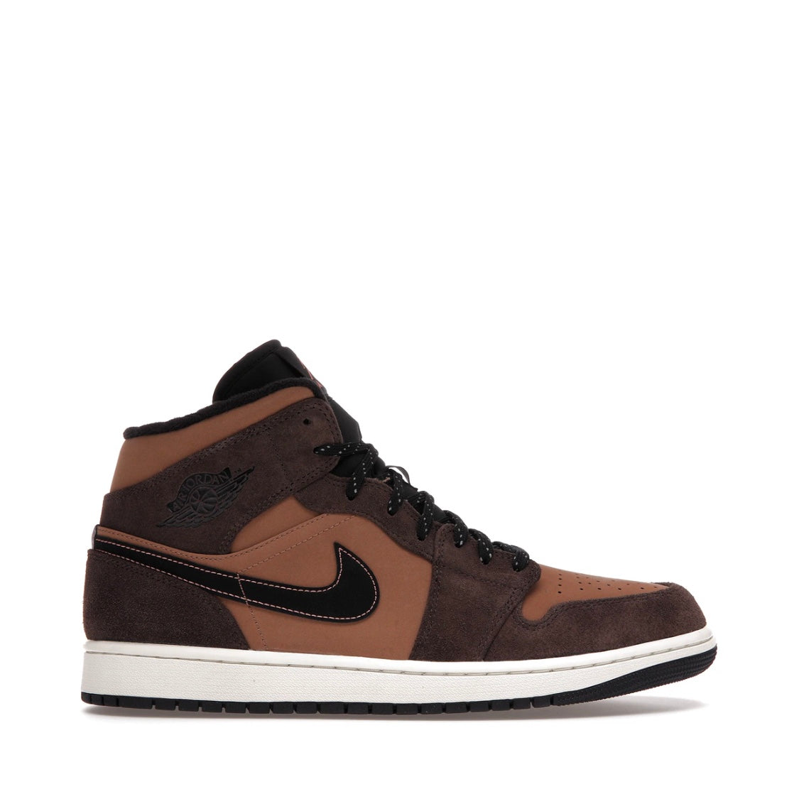 Jordan 1 Mid Dark Chocolate Cop Garden Online Store
