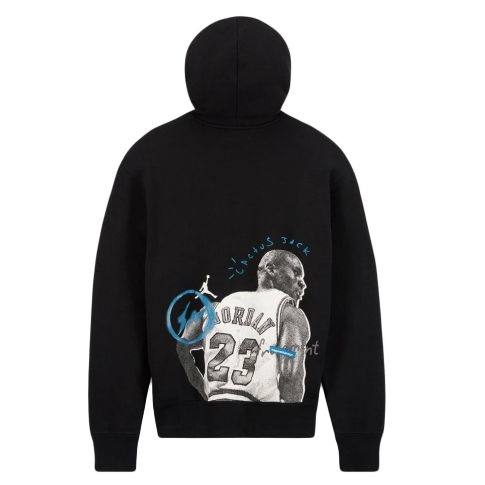 Travis Scott x Jordan x Fragment Design Hoodie - Black – Cop