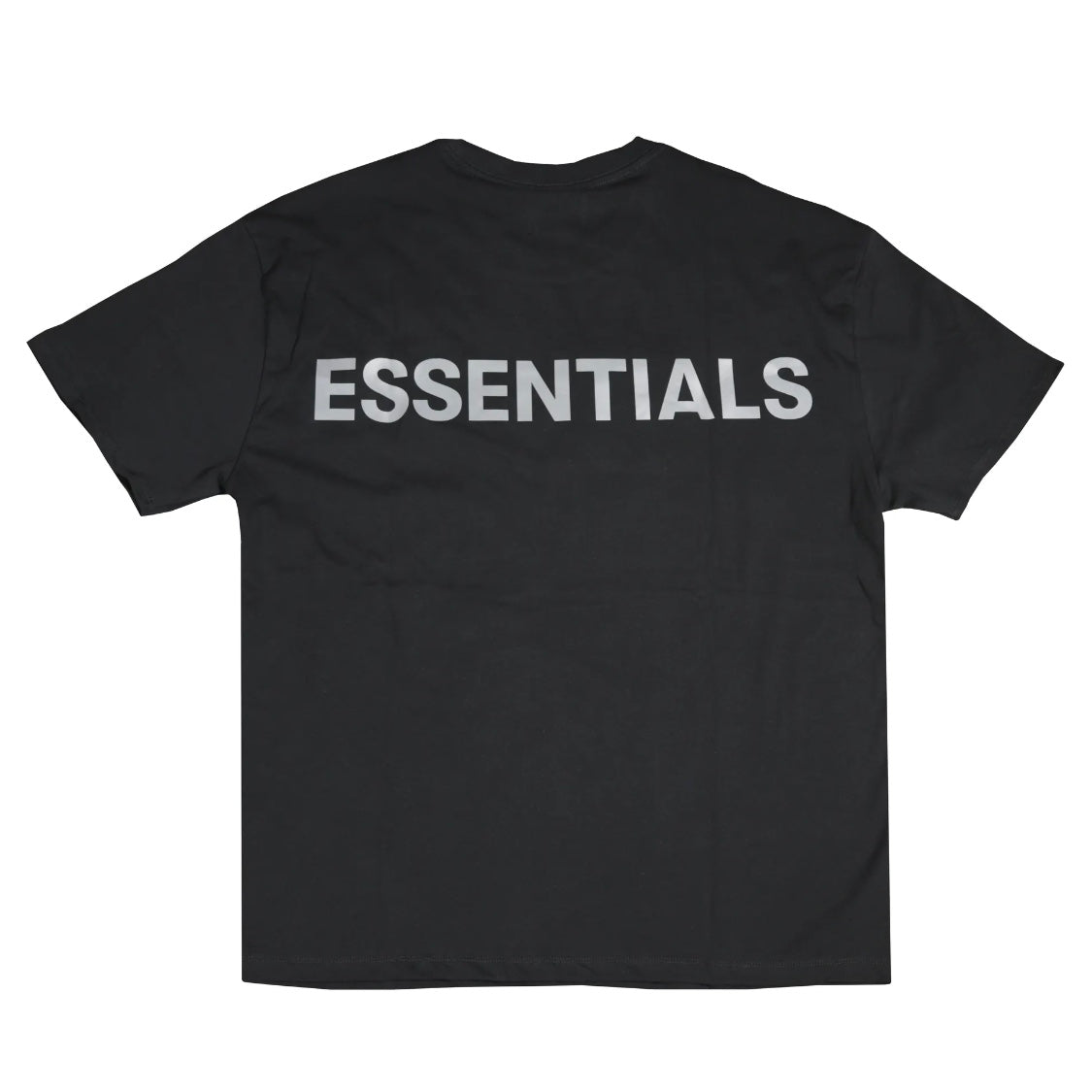 Fear of God Essentials T-Shirt Reflectorized 3M Black (Back)