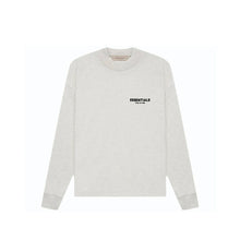 Load image into Gallery viewer, Fear of God Essentials L/S T-shirt (SS22) - Light Oatmeal
