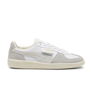 Puma Palermo Leather - Puma White Cool Light Gray Sugared Almond