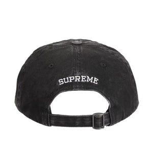 Supreme License Plate 6-Panel (FW25) - Black
