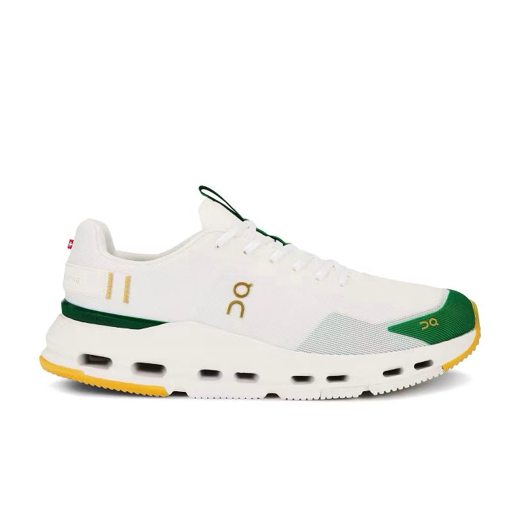 On Running Cloudnova Form 2 - White Abundant Green (REVOLVE & FWRD Exclusive)