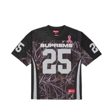 Load image into Gallery viewer, Supreme Breast Cancer Awareness Football Jersey - Black
