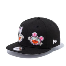 Load image into Gallery viewer, New Era X Takashi Murakami Kaikai Kiki 9Fifty Hat - Black

