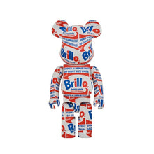 Load image into Gallery viewer, Bearbrick Andy Warhol &quot;Brillo&quot; 1000%
