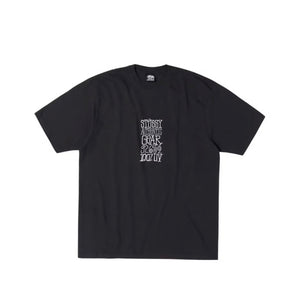 Stussy Authentic Gear Pigment Dyed Tee - Faded Black