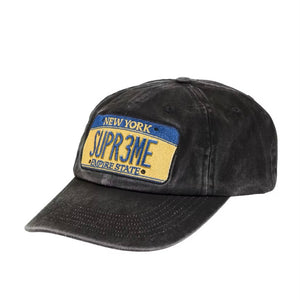 バッグ Supreme License Plate 25ss week 3 Supreme License Plate 6-Panel (FW25) Black - SS25 - US