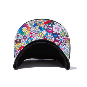 New Era X Takashi Murakami Flag 9Fifty Hat - Black Rainbow