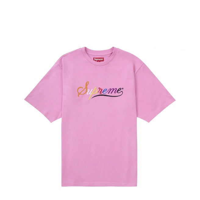 Supreme Cursive S/S Top - Pink