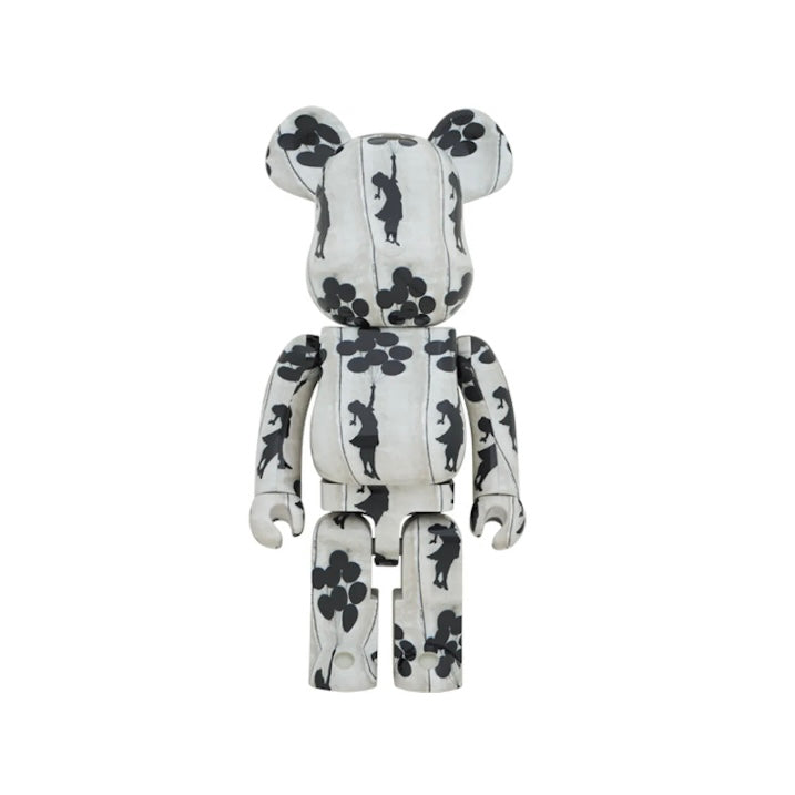 Bearbrick Flying Balloons Girl 1000%