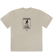 Load image into Gallery viewer, Travis Scott Tee - Not A Crime Beige
