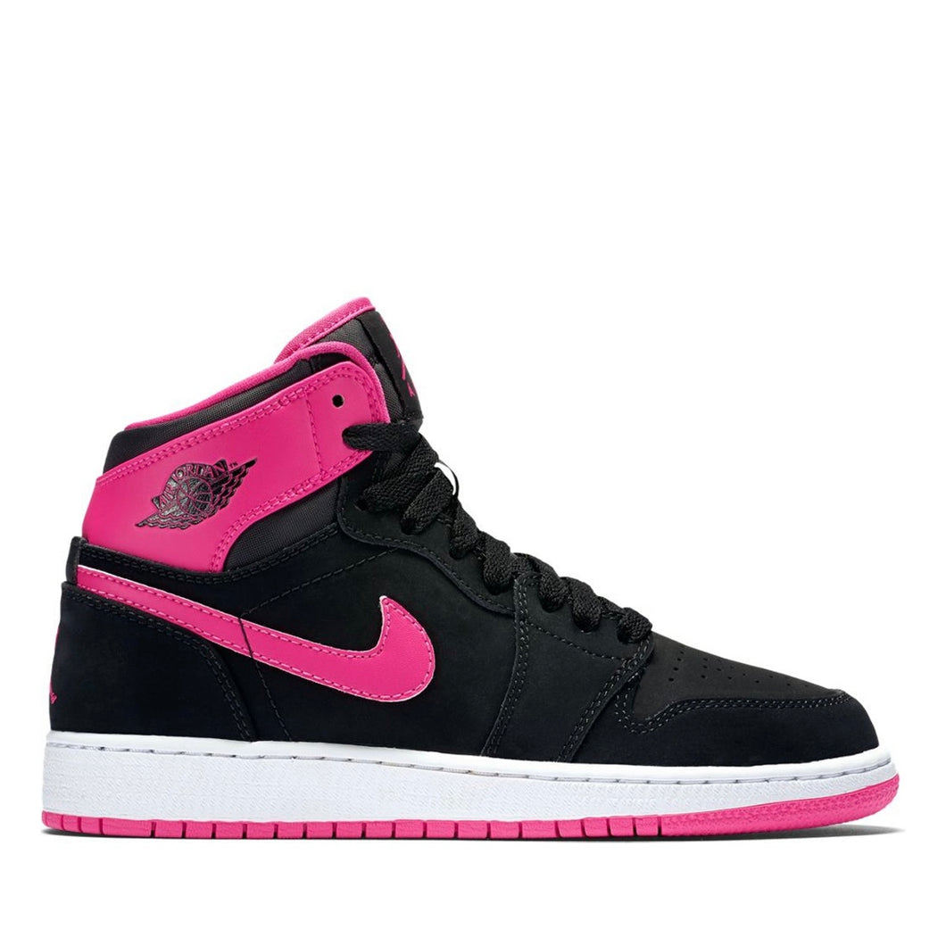 Jordan 1 Retro High - Black Vivid Pink (GS)