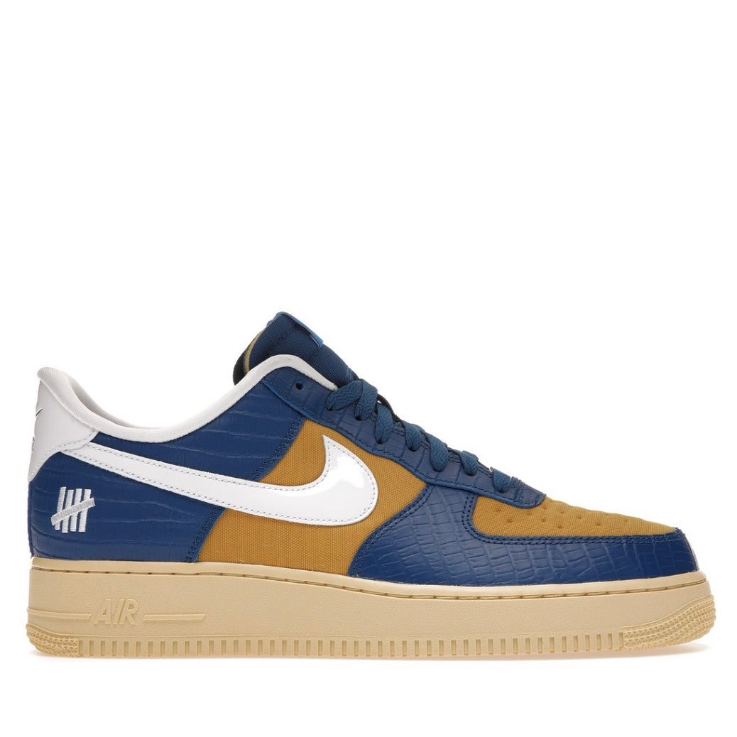 Nike x Undefeated Air Force 1 Low - Blue Yellow Croc