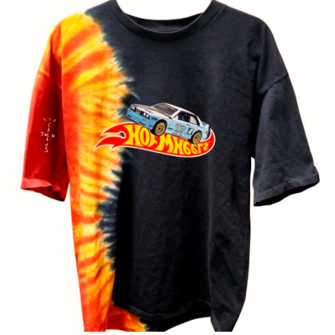 Travis Scott x Hot Wheels Tee Jackboys Racing Tie-Dye/Black