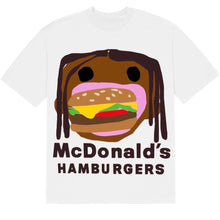 Load image into Gallery viewer, Travis Scott x McDonald’s x CPFM Tee - CJ Burger Mouth White
