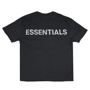Fear of God Essentials T-Shirt - Reflectorized 3M Black (Back)