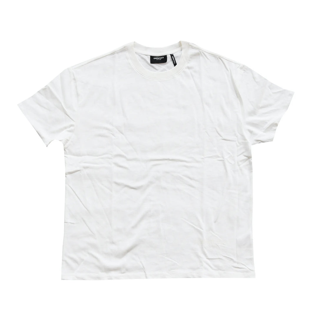 Fear of God Essentials T-Shirt - Reflectorized 3M White Los Angeles (Back)