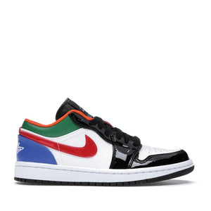 Jordan 1 Low - Multicolor Black Toe (W)